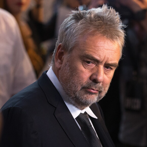 Luc Besson lors de la première de "Valerian et la Cité des Mille Planètes" à Moscou.
