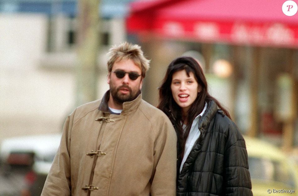 Luc Besson et Maïwenn à Paris en 1992. - Purepeople