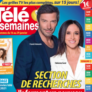 Couverture du "Télé 2 Semaines" du 25 janvier 2021