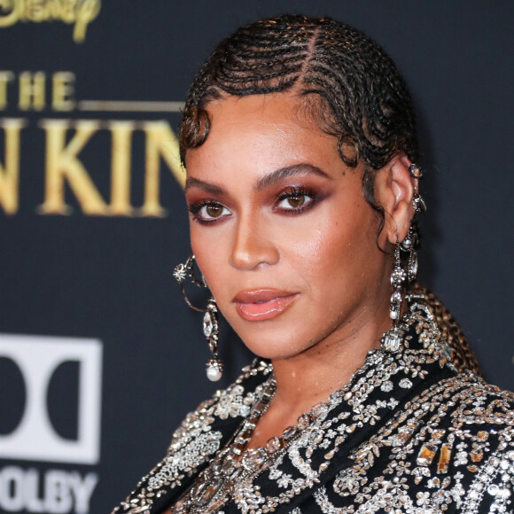 Beyoncé à la première mondiale du film "Le Roi lion" au cinéma Dolby à Hollywood le 9 juillet 2019.