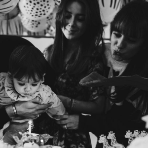 Alizée en famille sur Instagram.
