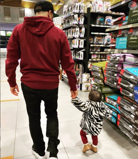 Grégoire Lyonnet et sa fille Maggy sur Instagram.