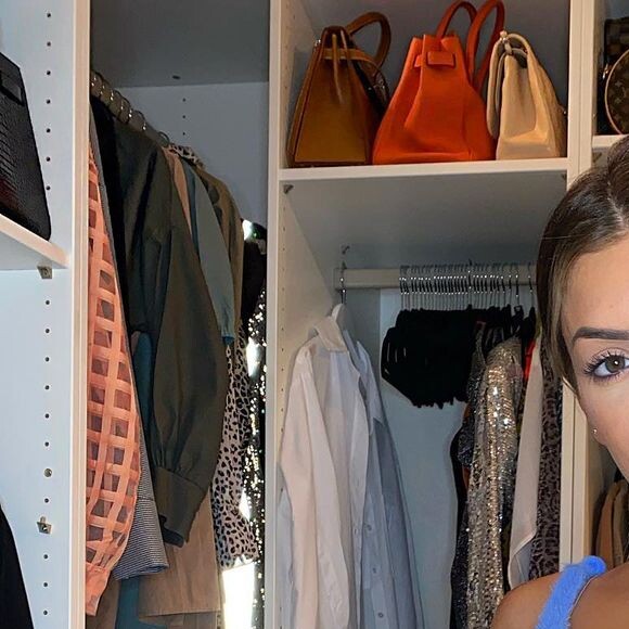 Mélanie Da Cruz, heureuse avec son mari le footballeur Anthony Martial et leur fils Swan.