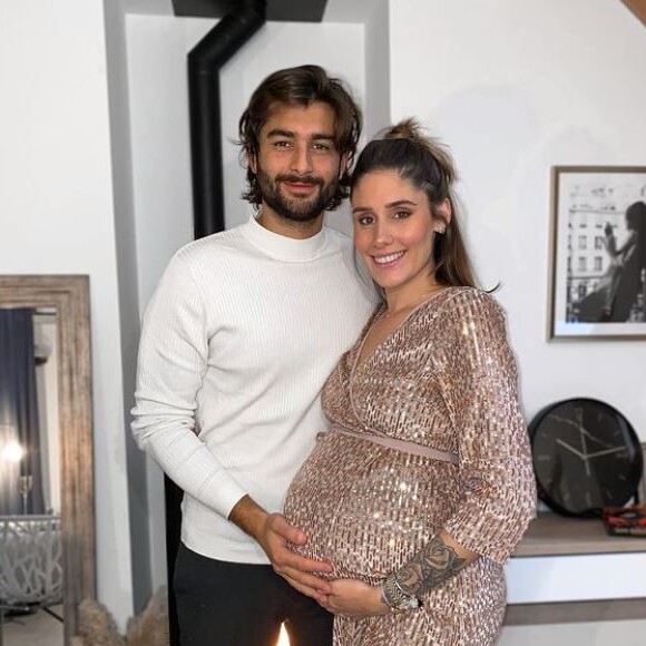 Jesta Hillmann enceinte de son deuxième enfant, photo Instagram du 1er janvier 2021