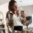 Jesta Hillmann enceinte de son deuxième enfant