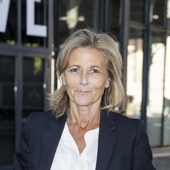 Claire Chazal - "Jam Capsule" - Expérience culturelle immersive dans le Hall de la Villette à Paris, le 22 juin 2020. ©Olivier Borde/Bestimage