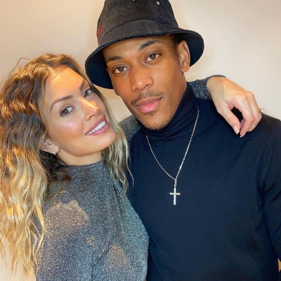 Mélanie Da Cruz et son mari le footballeur Anthony Martial.