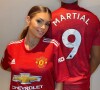 Mélanie Da Cruz et son mari le footballeur Anthony Martial.