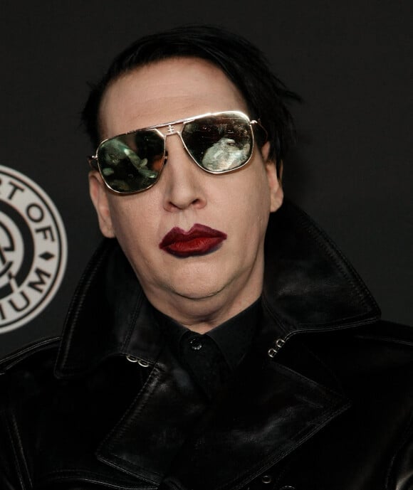 Marilyn Manson lors de la 13ème édition de la soirée de gala "The Art of Elysiums " dans la salle de spectacle du Hollywood Palladium à Los Angeles, Californie, etats-Unis, le 4 janvier 2020.