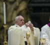 Le Pape François préside la fête de Notre-Dame-de-Guadalupe en la basilique Saint-Pierre au Vatican, le 12 décembre 2020.