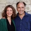 Valérie Karsenti et Frédéric Pierrot - Photocall du téléfilm "Tuer un homme" lors du 18e Festival de la Fiction TV de La Rochelle. Le 16 septembre 2016. © Patrick Bernard / Bestimage