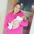 Marion Bartoli et sa fille Kamilya sur Instagram, juste avant leur premier Noël en famille.