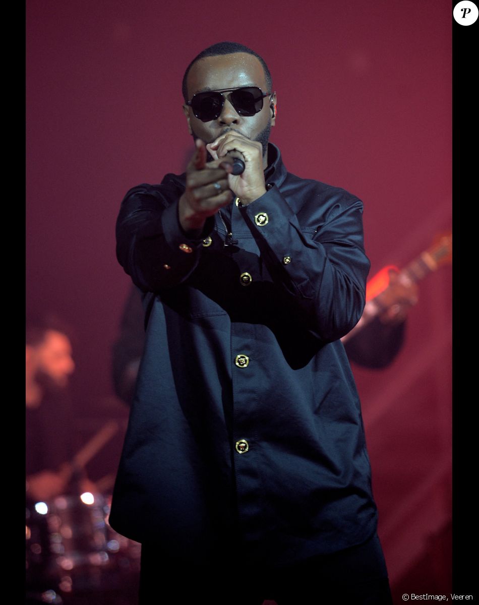 Exclusif - Concert live streaming sur Gigson.live de Gims à Paris le 20 décembre 2020. © Veeren / Bestimage
