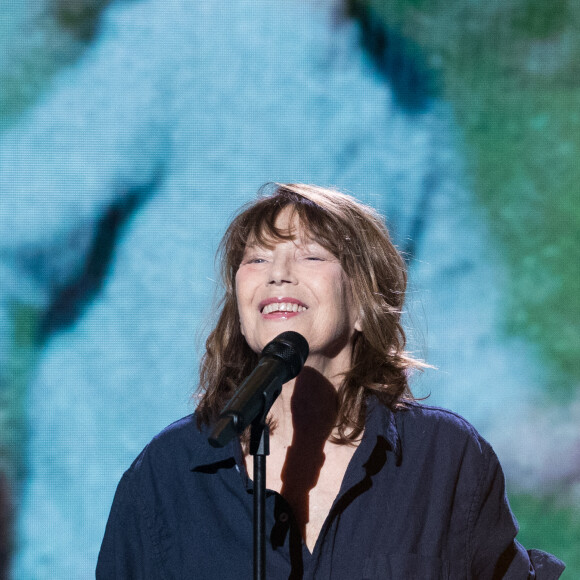 Exclusif - Jane Birkin - Enregistrement de l'émission "La Boîte à Secrets", présentée par F.Bollaert. Le 18 janvier 2021 © Tiziano Da Silva / Bestimage 