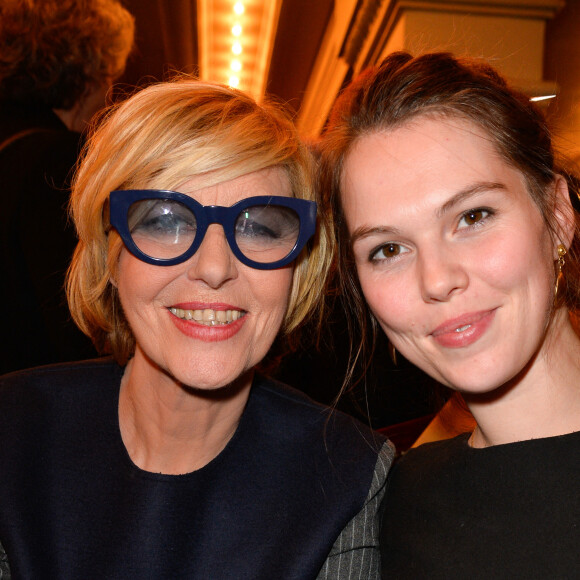 Chantal Ladesou et sa fille Clémence Ansault - Générale de la pièce "L'heureux élu", une comédie de Eric Assous au Théâtre de la Madeleine à Paris le 24 octobre 2016. © Coadic Guirec/Bestimage