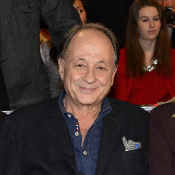 Clémence Ansault avec ses parents Chantal Ladesou et Michel Ansault - Enregistrement de l'émission "Vivement dimanche" à Paris le 29 octobre 2014.