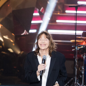 Exclusif - Jane Birkin - Grande soirée solidaire et festive "Secours Pop La Grande Soirée" au Cirque d'Hiver à Paris, diffusée en direct le 6 février sur France 2 © Tiziano Da Silva - Cyril Moreau / Bestimage 