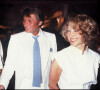 Archives - Johnny Hallyday et Nathalie Baye au mariage d'Eddie Barclay