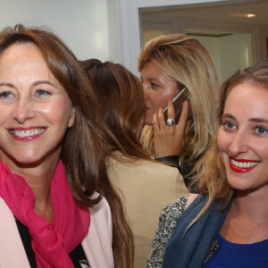 Exclusif - Ségolène Royal et sa fille Flora à la boutique Christian Dior à Paris. © Denis Guignebourg/Bestimage