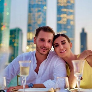 Martika Caringella et son fiancé Umberto, à Dubai, le 17 novembre 2020