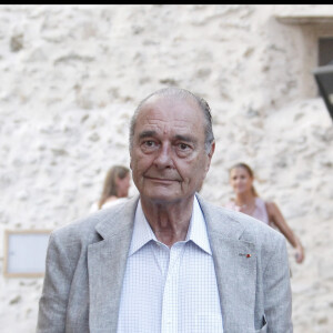 Jacques Chirac, ex-président de la République.