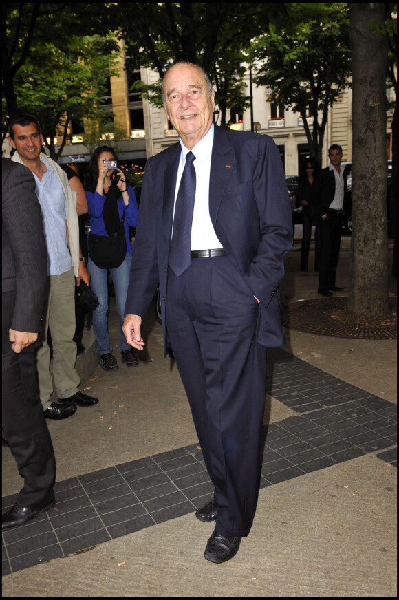 L'ancien président de la République Jacques Chirac.