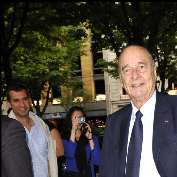 L'ancien président de la République Jacques Chirac.