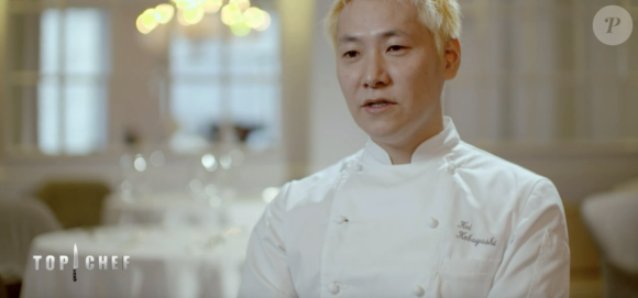 Kei Kobayashi dans "Top Chef, saison 12" sur M6.