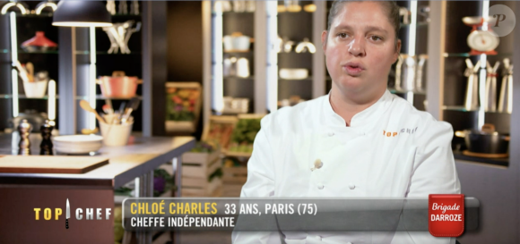 Chloé dans "Top Chef, saison 12" sur M6.
