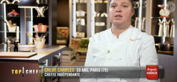 Chloé dans "Top Chef, saison 12" sur M6.