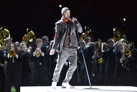 Justin Timberlake - Concert Pepsi du Super Bowl LII à l'U.S. Bank Stadium. Minneapolis, le 4 février 2018.