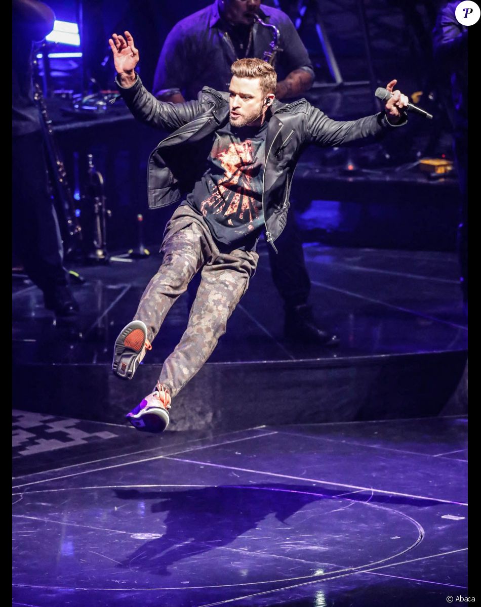Justin Timberlake en concert en 2019.
