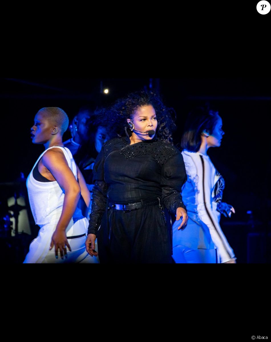 Janet Jackson en concert à Honolulu en 2019.