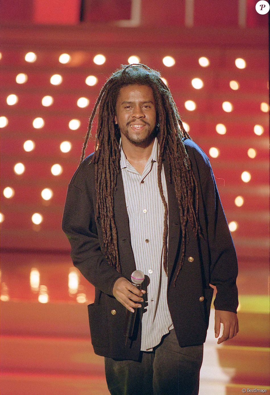 Tonton David sur le plateau de Vivement Dimanche à Paris