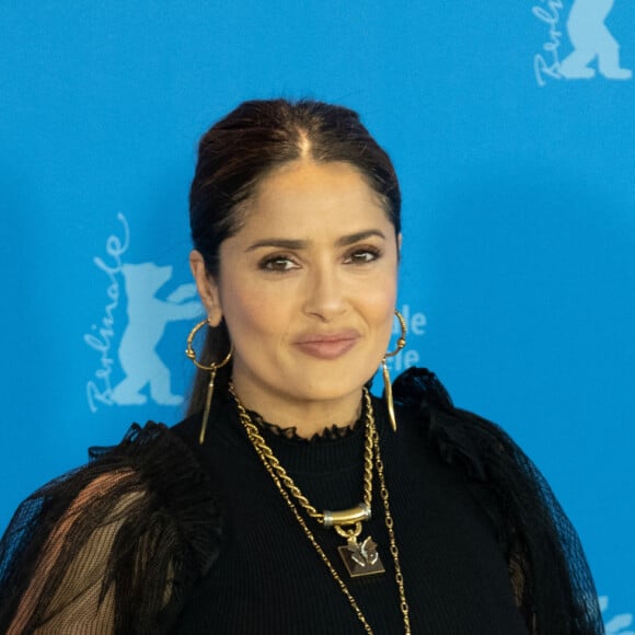 Salma Hayek - Conférence de presse du film "The Roads Not Taken" - 70e Festival international du film de Berlin, La Berlinale. Le 26 février 2020.