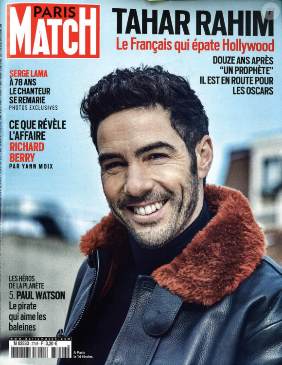 Couverture du nouveau numéro de Paris Match, paru le 18 février 2021