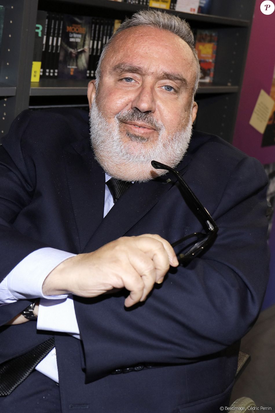 Dominique Farrugia - Salon du livre de Paris porte de Versailles le 14 mars 2019. © Cédric Perrin/Bestimage