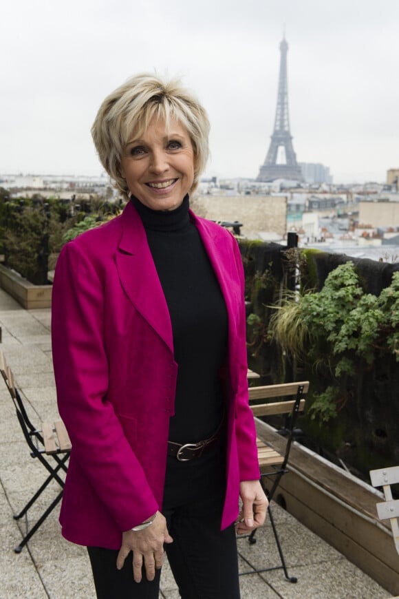 Évelyne Dhéliat - Forum international de la météo et du climat à Paris. Le 23 mars 2018 © Pierre Perusseau / Bestimage