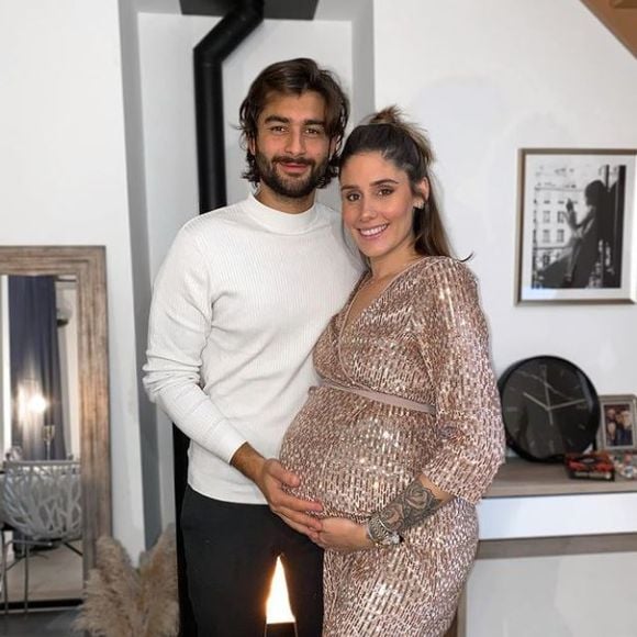 Jesta Hillmann enceinte de son deuxième enfant, photo Instagram du 1er janvier 2021