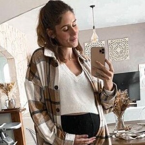 Jesta Hillmann enceinte de son deuxième enfant