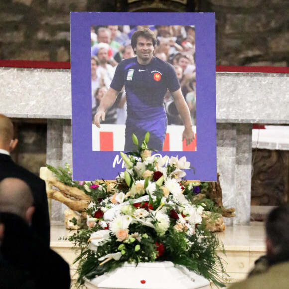 Obsèques du rugbyman Christophe Dominici en l'église Saint-Louis de Hyères le 4 décembre 2020 © Franck Muller / Nice Matin / Bestimage