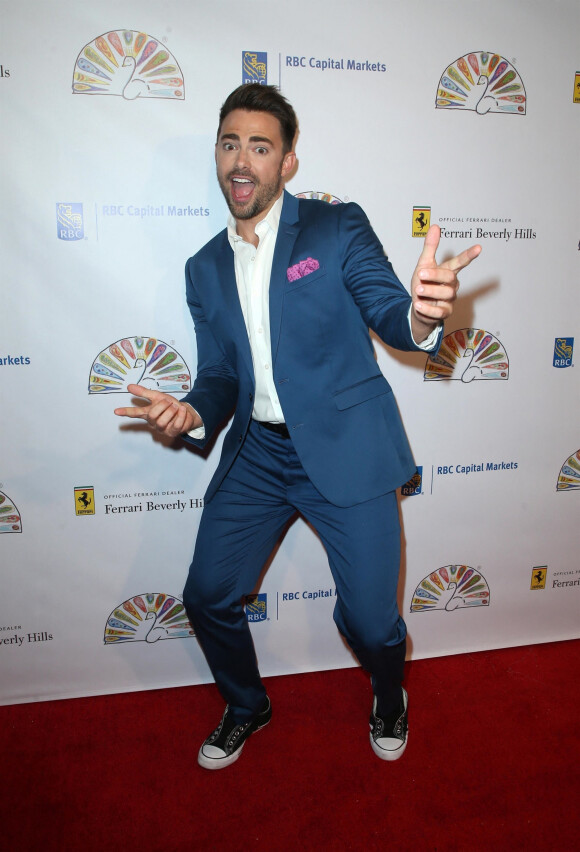 Jonathan Bennett à la soirée 2019 Flaunt It Awards à l'hôtel Beverly Wilshire Four Seasons à Beverly Hills, Los Angeles, le 21 juillet 2019 