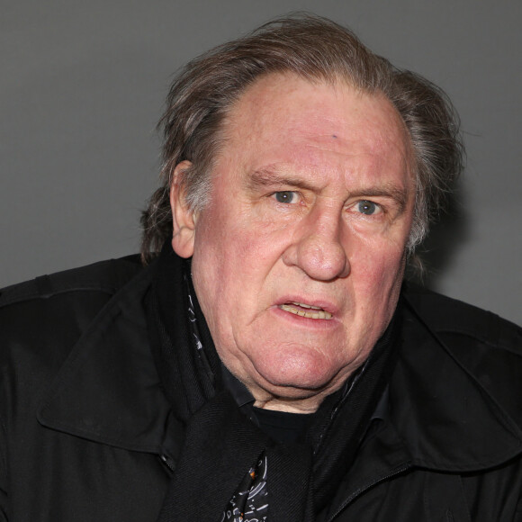 Gérard Depardieu - Salon du livre à la porte de Versailles à Paris © Denis Guignebourg/Bestimage