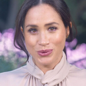 Meghan Markle, duchesse de Sussex, fait une apparition à la télévision américaine dans l'émission "CNN Heroes" le 13 decembre 2020. La duchesse a rendu hommage aux héros "muets" de la pandémie. Une premiere prise de parole depuis l'annonce de sa fausse couche.