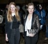 Karin Viard et sa fille aînée Marguerite - Défilé Lanvin lors de la fashion week à Paris le 27 février 2014.