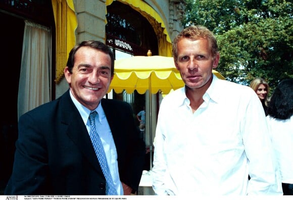 Patrick Poivre d'Arvor et Jean-Pierre Pernaut à Paris en 1999.