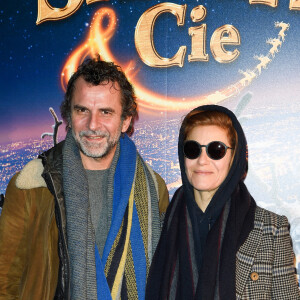 Eric Lartigau et sa femme Marina Foïs - Avant-première du film "Santa & Cie" au cinéma Pathé Beaugrenelle à Paris le 3 décembre 2017. © Coadic Guirec/Bestimage