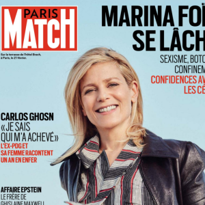 Une de "Paris Match" en date du jeudi 4 mars 2021.