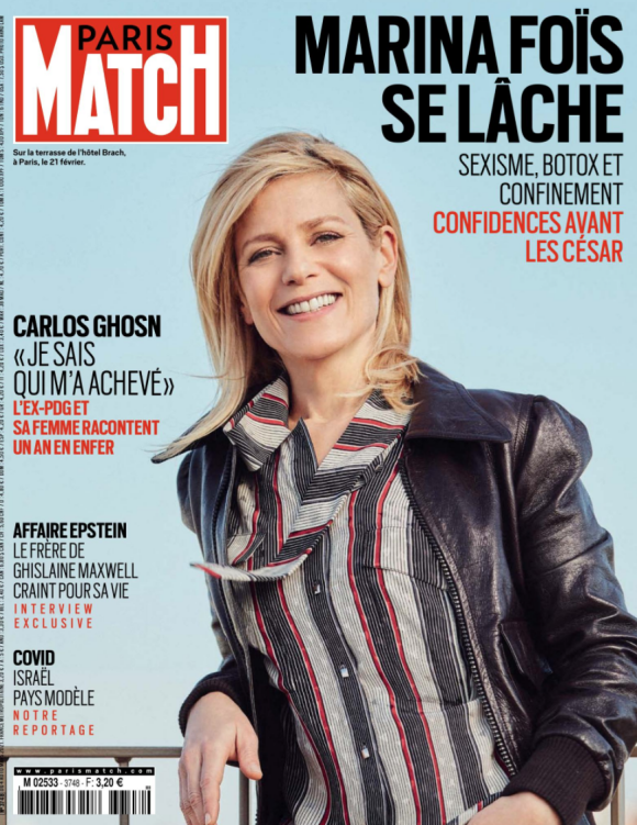 Une de "Paris Match" en date du jeudi 4 mars 2021.