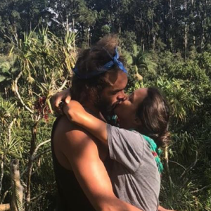 Joakim Noah et sa fiancée Lais Ribeiro au Brésil. Février 2021.